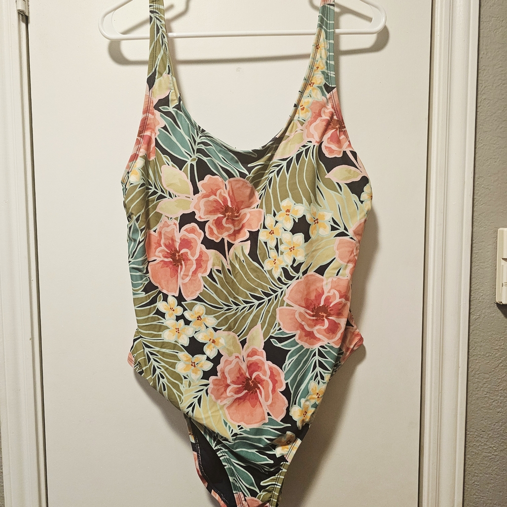 Hurley Floral One-Piece Swimsuit